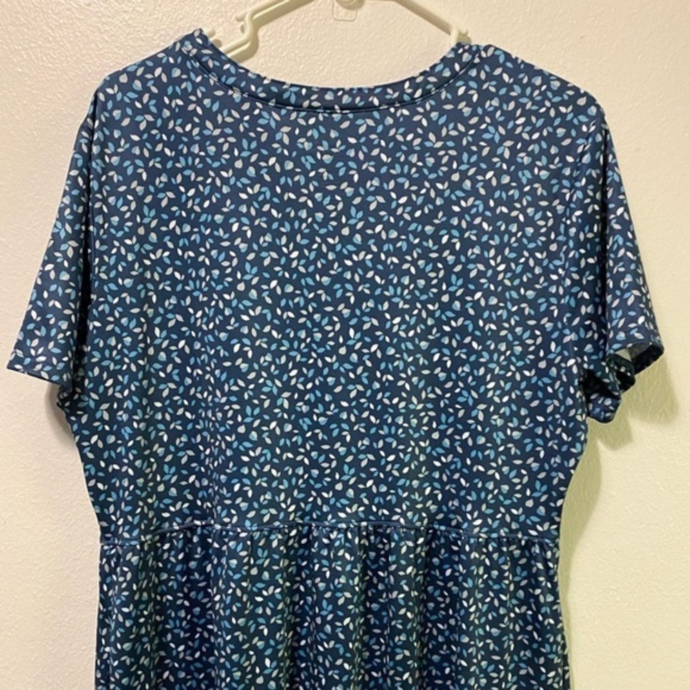 Croft And Barrow Dress‎ Women’s Size Large Blue - Picture 7 of 8